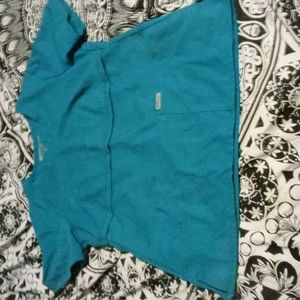 Grey's Anatomy teal scrub top M